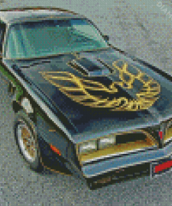 Black Trans Am Diamond Painting