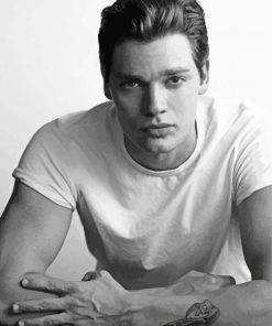 Black And White Dominic Sherwood Diamond Painting