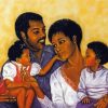 Black Family Diamond Painting