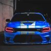 Blue Dodge Hellcat Diamond Painting