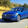 Blue Volkswagen Jetta Diamond Painting