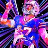 Buffalo Bills Josh Allen Art Diamond Painting