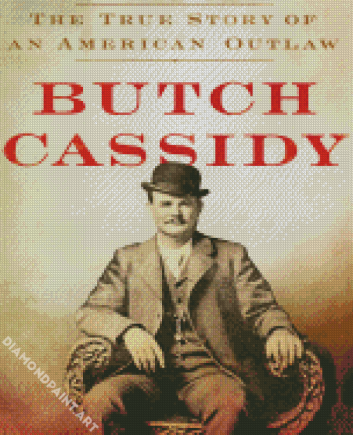 Butch Cassidy Poster Diamond Painting