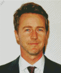 Classy Edward Norton Diamond Painting