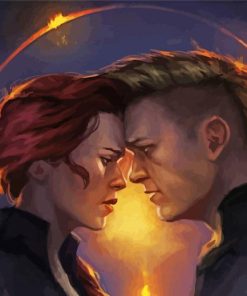 Clint And Natasha Art Diamond Painting