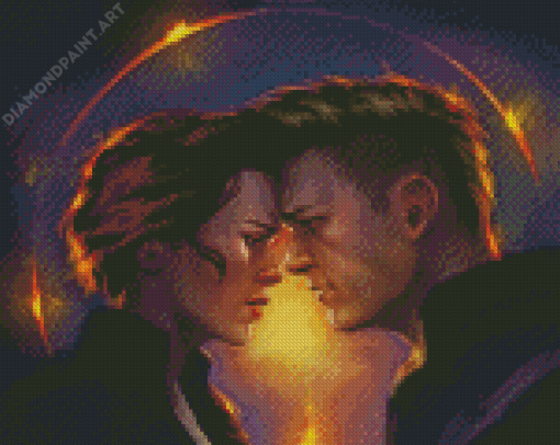 Clint And Natasha Art Diamond Painting