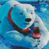 Coca Cola Bear Diamond Painting