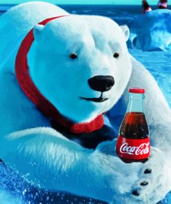 Coca Cola Bear Diamond Painting