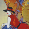 Cool Deco Lady Diamond Painting