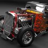 Cool Hot Rod Car Diamond Painting