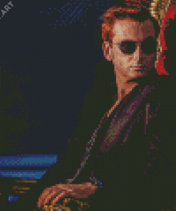 Crowley Good Omens Diamond Painting