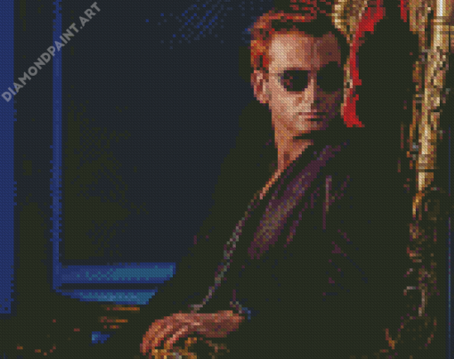 Crowley Good Omens Diamond Painting