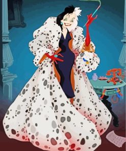 Cruella De Vil Diamond Painting