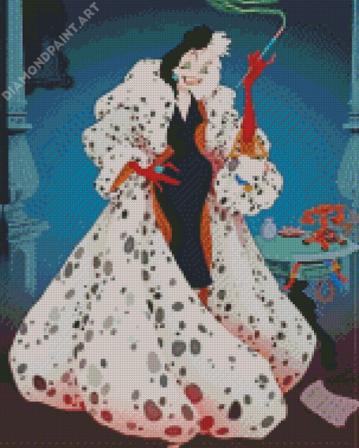 Cruella De Vil Diamond Painting