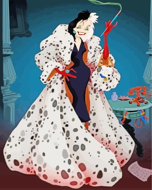 Cruella De Vil Diamond Painting