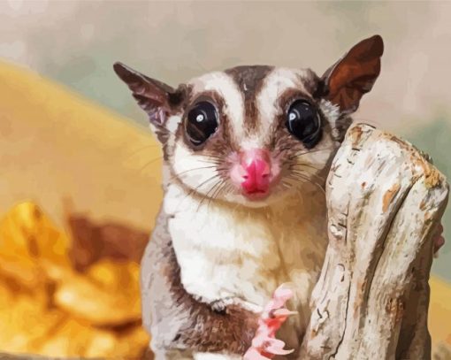 Cute Sugar Glider Animal Diamond Painting