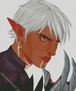 Dragon Age Fenris Diamond Painting