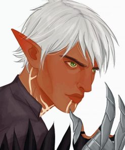 Dragon Age Fenris Diamond Painting