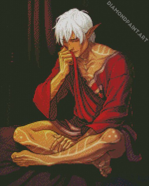 Dragon Age Game Fenris Diamond Painting