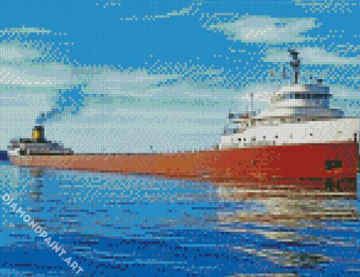 Edmund Fitzgerald Diamond Painting