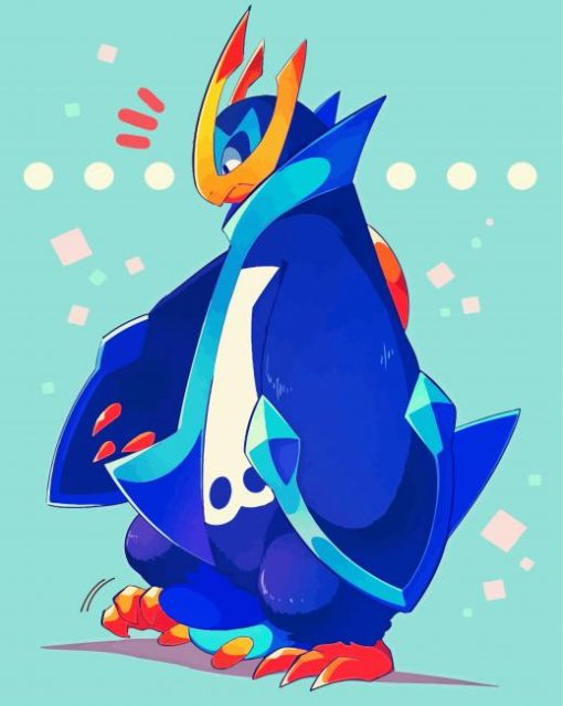 Empoleon Pokemon Species Diamond Painting