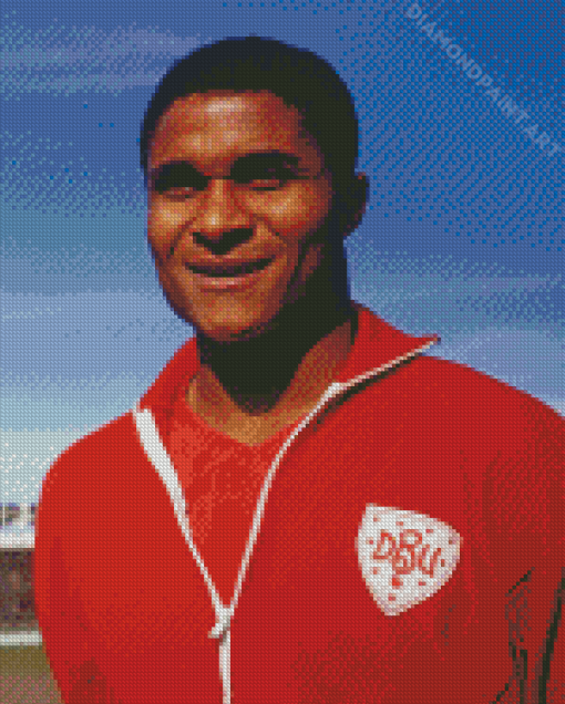 Eusebio Da Silva Player Diamond Painting