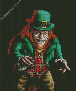 Evil Leprechaun Diamond Painting