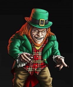 Evil Leprechaun Diamond Painting