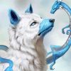 Fantasy Wolf Dragon Diamond Painting