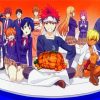 Food Wars Anime Characters Diamond Painting