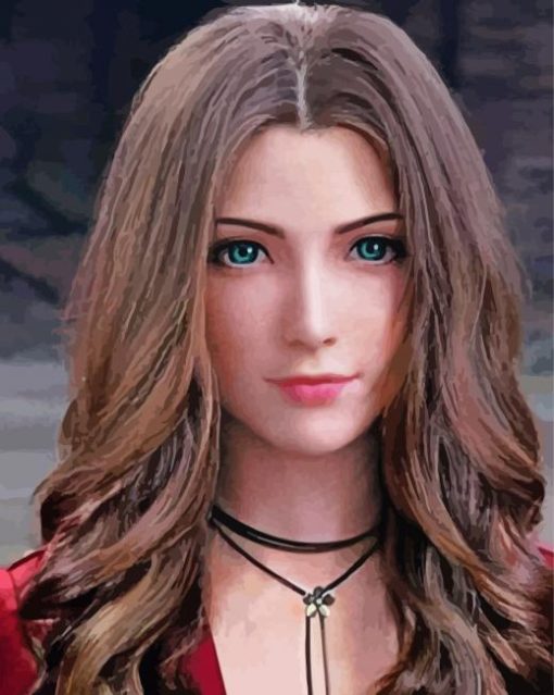 Gorgeous Aerith Gainsborough Diamond Painting