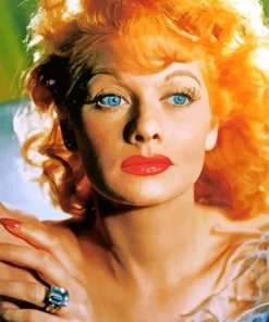 Gorgeous Lucille Ball Diamond Painting