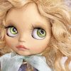 Green Big Eyes Doll Diamond Painting