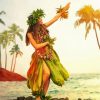 Hawaiian Hula Lady Diamond Painting