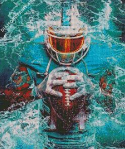 Jarvis Landry Miami Dolphins Diamond Painting