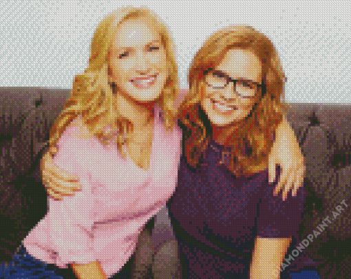 Jenna Fischer And Angela Kinsey Diamond Painting