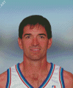 John Stockton Basketball Diamond Painting