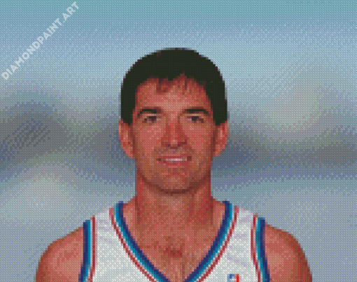 John Stockton Basketball Diamond Painting