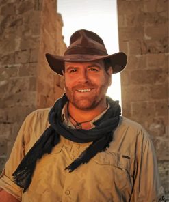 Josh Gates Television Presenter Diamond Painting