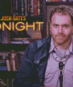 Josh Gates Tonight Tv Show Diamond Painting