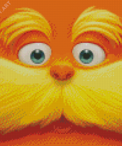 Lorax Anime Character Diamond Painting