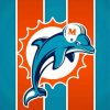 Miami Dolphins Diamond Painting