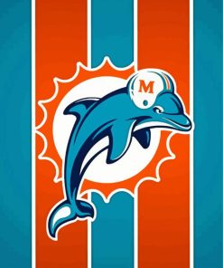 Miami Dolphins Diamond Painting