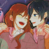 Miyamura And Hori From Horimiya Diamond Painting