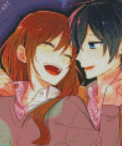 Miyamura And Hori From Horimiya Diamond Painting