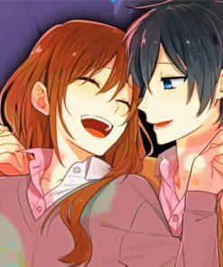 Miyamura And Hori From Horimiya Diamond Painting