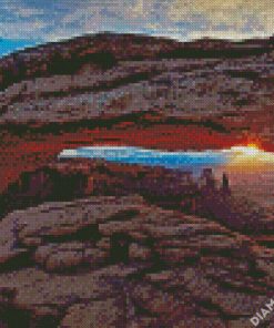 Moab Landscape Sunset Diamond Painting