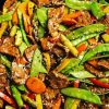 Mostly Veggie Steak Stir Fry Diamond Painting