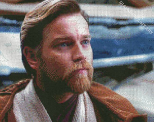 Obi Wan Kenobi Character Diamond Painting