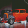 Orange 32 Ford Coupe Diamond Painting